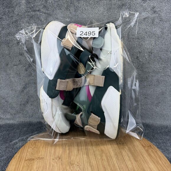 Nike Air Huarache City Shoes Womens Size 11 Green Pink Strap Sneaker AH6787-005 - Picture 11 of 11